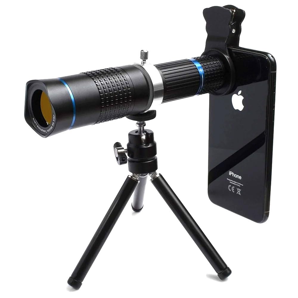 OSTALY Ultra HD 26X Mobile Telephoto Zoom Lens with Tripod and Clip | 26X Optical Zoom, Universal Clip-On, Includes Mini Tripod, Telephoto Lens, Smartphone Compatible-picture-24