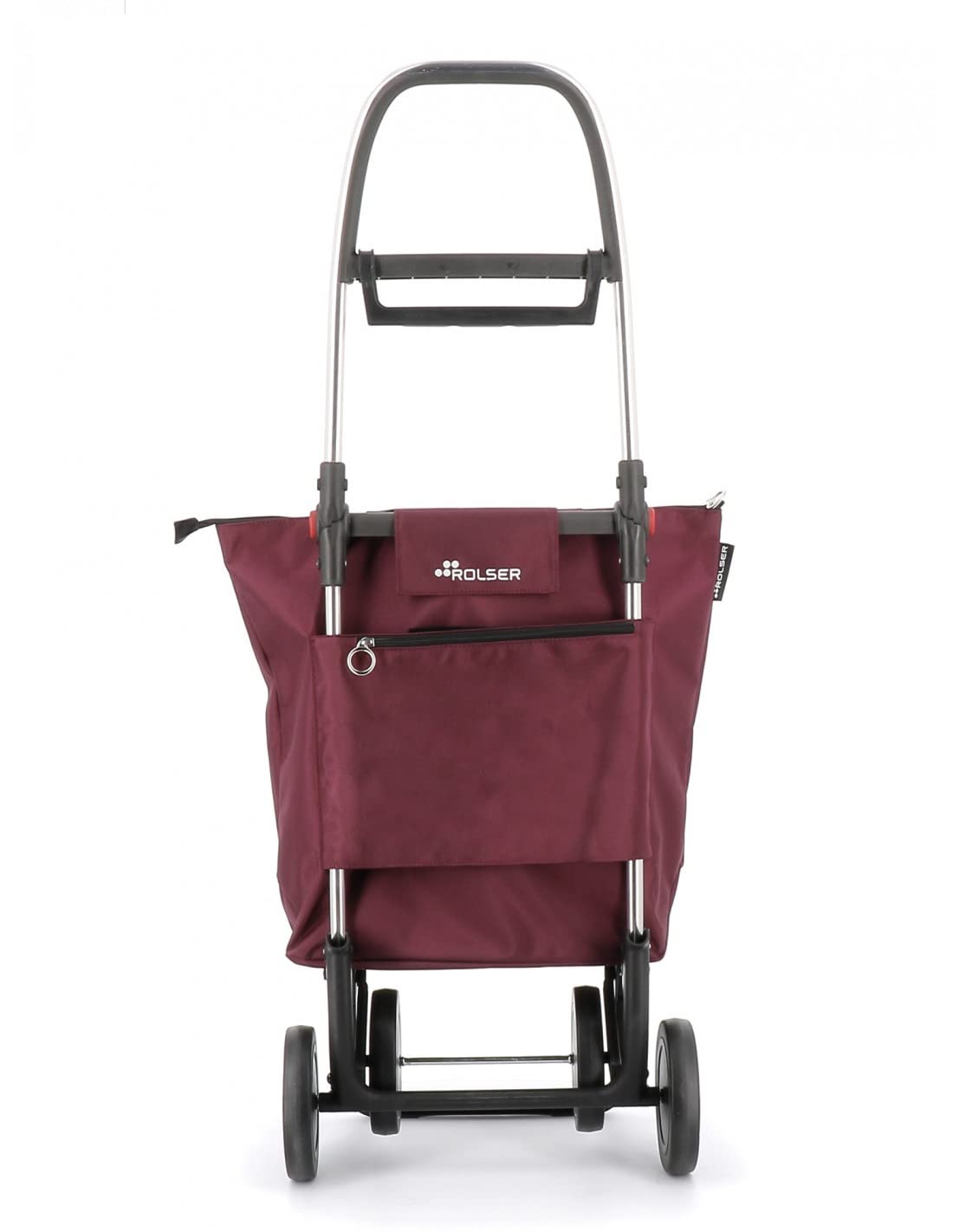 Rolser I-Max Costa Rica Klappbarer Einkaufstrolley – 4 Räder, Aluminium, Faltbar, Praktisch Für Einkauf & Transport