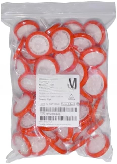 50pcs/box NEW Filter SLFG033NS non-sterile 0.2μm hydrophobic red PTFE