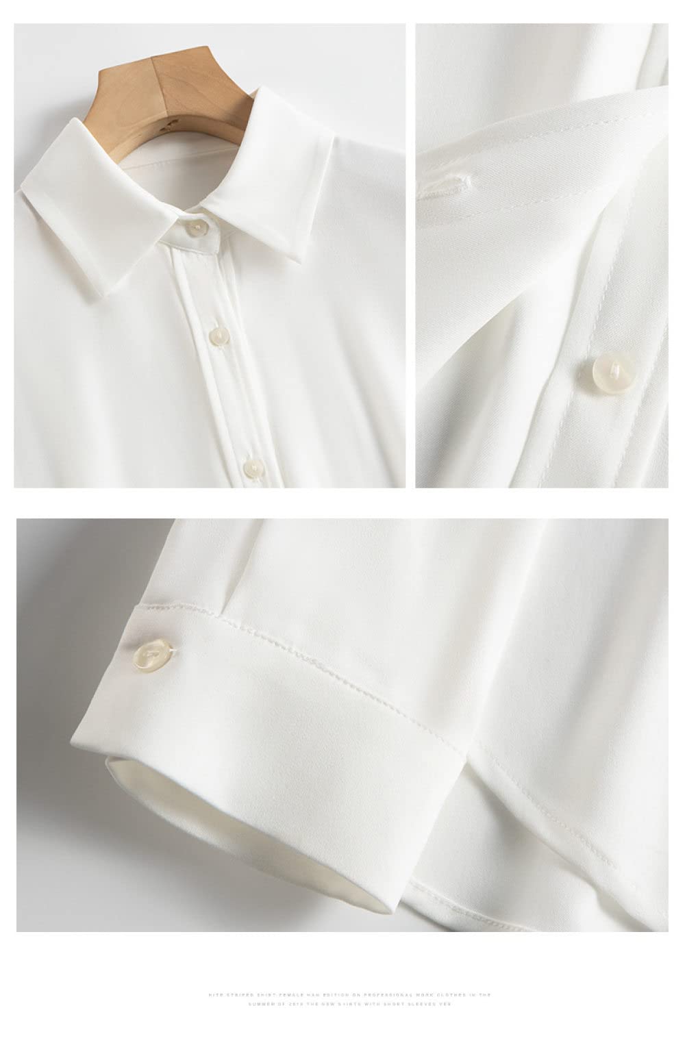 Camicia Da Donna Elegante,Elegante Camicetta In Raso Da Donna, Camicia A Maniche Lunghe, Camicia A Tunica Nera Con Bottoni Sul Risvolto, Camicia Lucida Comfort, Top Da Festa Casual, Camicetta Da Uff