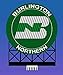 88-0701 Large Burlington Northern Billboard by Miller Signs by Miller Engineering
