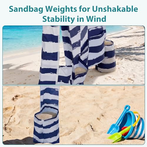 OLIXIS 6'x6' Beach Cabana Tent