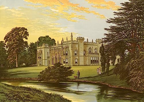 Tableau Arbury Hall Alexander Lydon affiche deco murale vintage