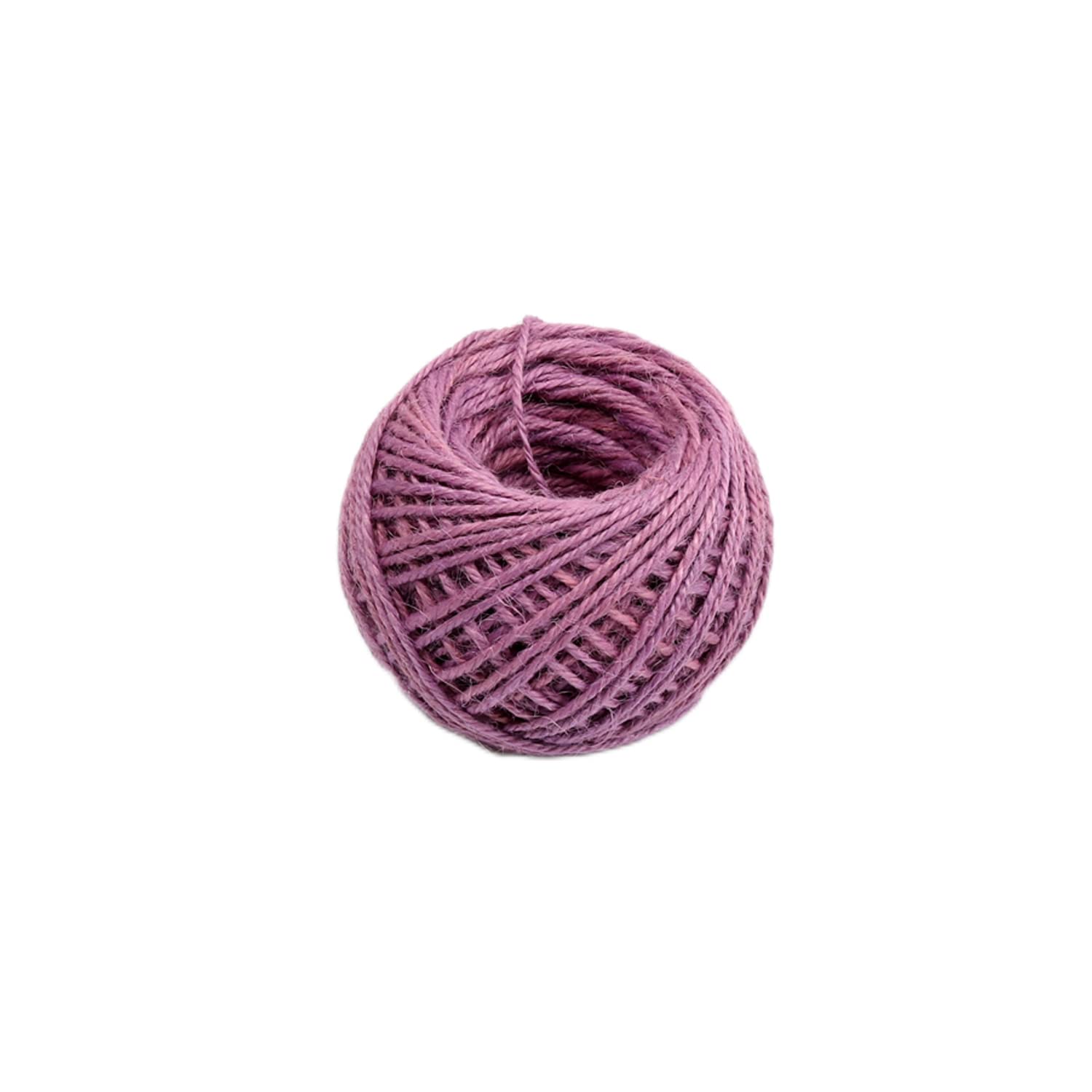 SUANWANGColorful 2Mm Hemp Twine String, Length 50 Meters Crafts Jute Rope Packing String Suitable for Gift Wrapping and Gardening,Purple