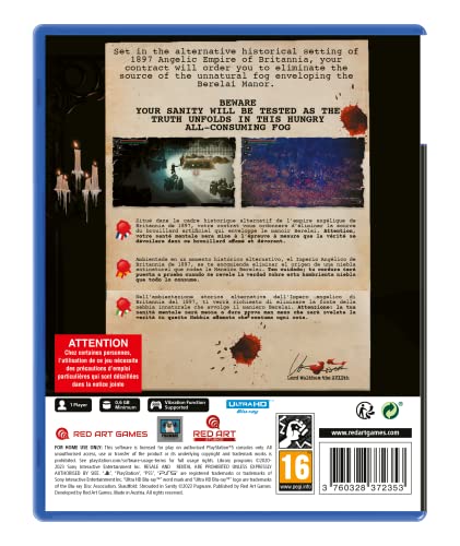 Survival horror Skautfold Shrouded In Sanity PS5 En boîte Octobre 2021 Jeu - vue 7