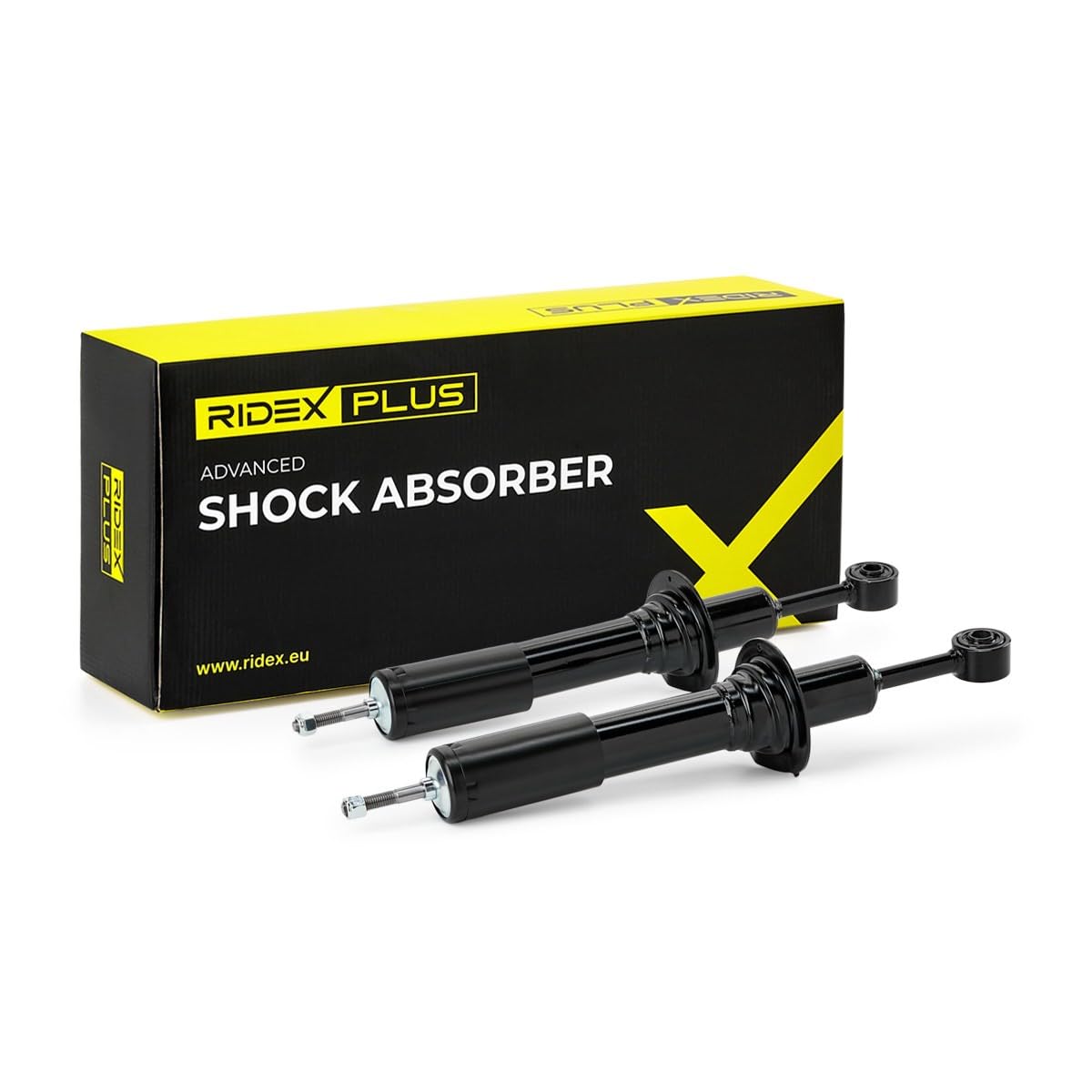 RIDEX PLUS 854S19327P 2x Amortisseur Avant Compatible avec FORD Ranger Mk3 TKE