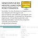 Roboterarm-Kit,Premium Structure 6DOF Programmierroboterarm mit 6 Servomotoren,Mechanische Roboter-Klemmklauen-Kits, Analoges Lenkgetriebe MG 996R für den Unterricht, IDY Produktion
