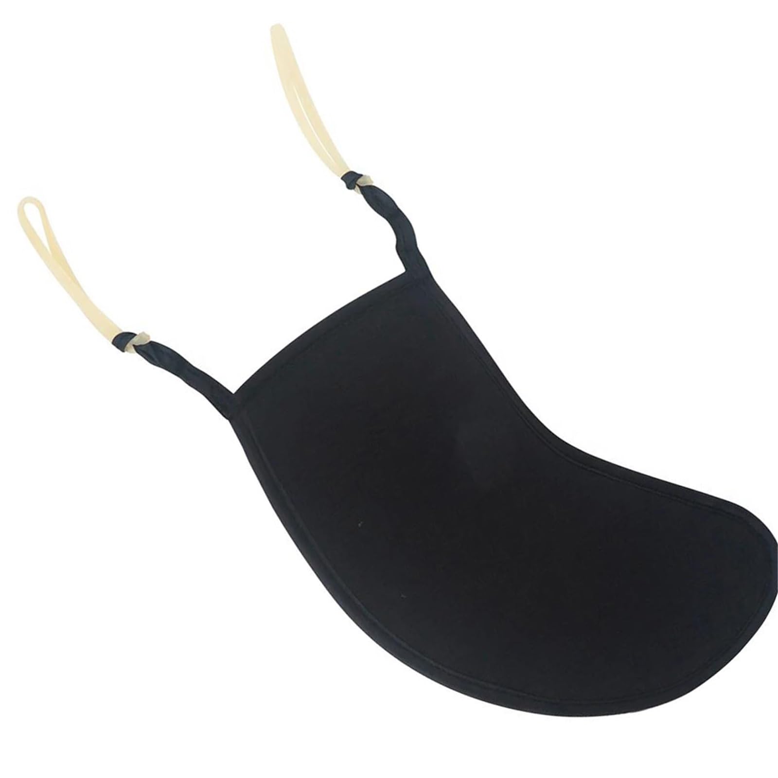 Cojín para mentonera de violín tamaño negro algodón cómodo y cómodo accesorio de alivio(Type 2)