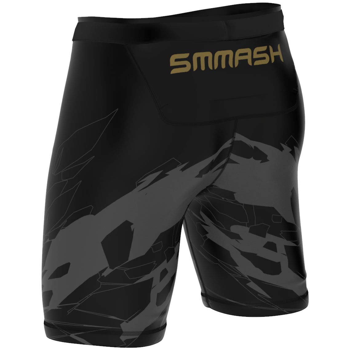 SMMASH Pantalones Cortos De Compresión Hombre para Deporte Fitness Gym Mallas Running De Entrenamiento Ligero Secado Rápido