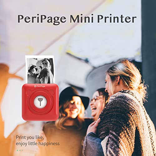LOUJIN Mini Pocket All-in-One Impressora Térmica Sem Fio BT Imagem Foto Etiqueta Memorando Papel Rec
