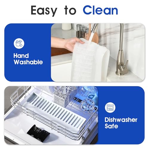 Snuggery 30"x4" Silicone Sink Edge Protector&Splash Guard with Suction Cups by snuggery - Used condition - Image 7