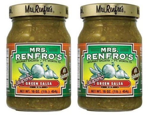 Mrs Renfro Salsa Green Hot