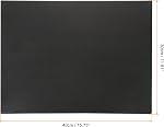 PATIKIL Paint Canvases for Painting, 2 Pack 12x16 Inch Rectangle Wood Frame Stretched Blank Art Board Panels for Acrylic, Oil, Tempera Painting, Black