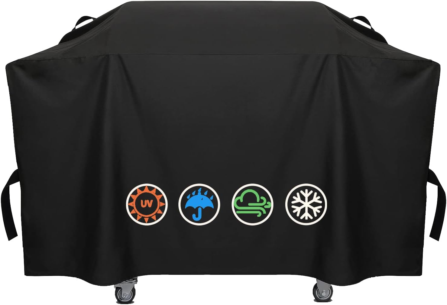 Grill Cover for Blackstone 22" Omnivore Flexfold Griddle 2386 2356 2385 2350, for Blackstone 22" On The Go Scissor-Leg Griddle 1935, 600D Waterproof Heavy Duty Cover for 22/17 Inch Griddles