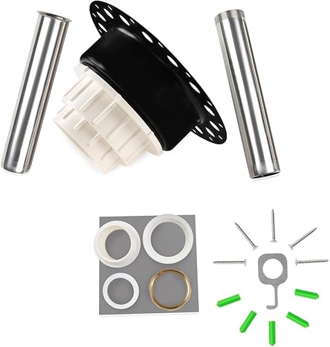 Miniatura 8 de ITD35 Kit de tubería de cola y adaptador de plástico para bañera independiente compatible con bañeras independientes y bañeras estándar