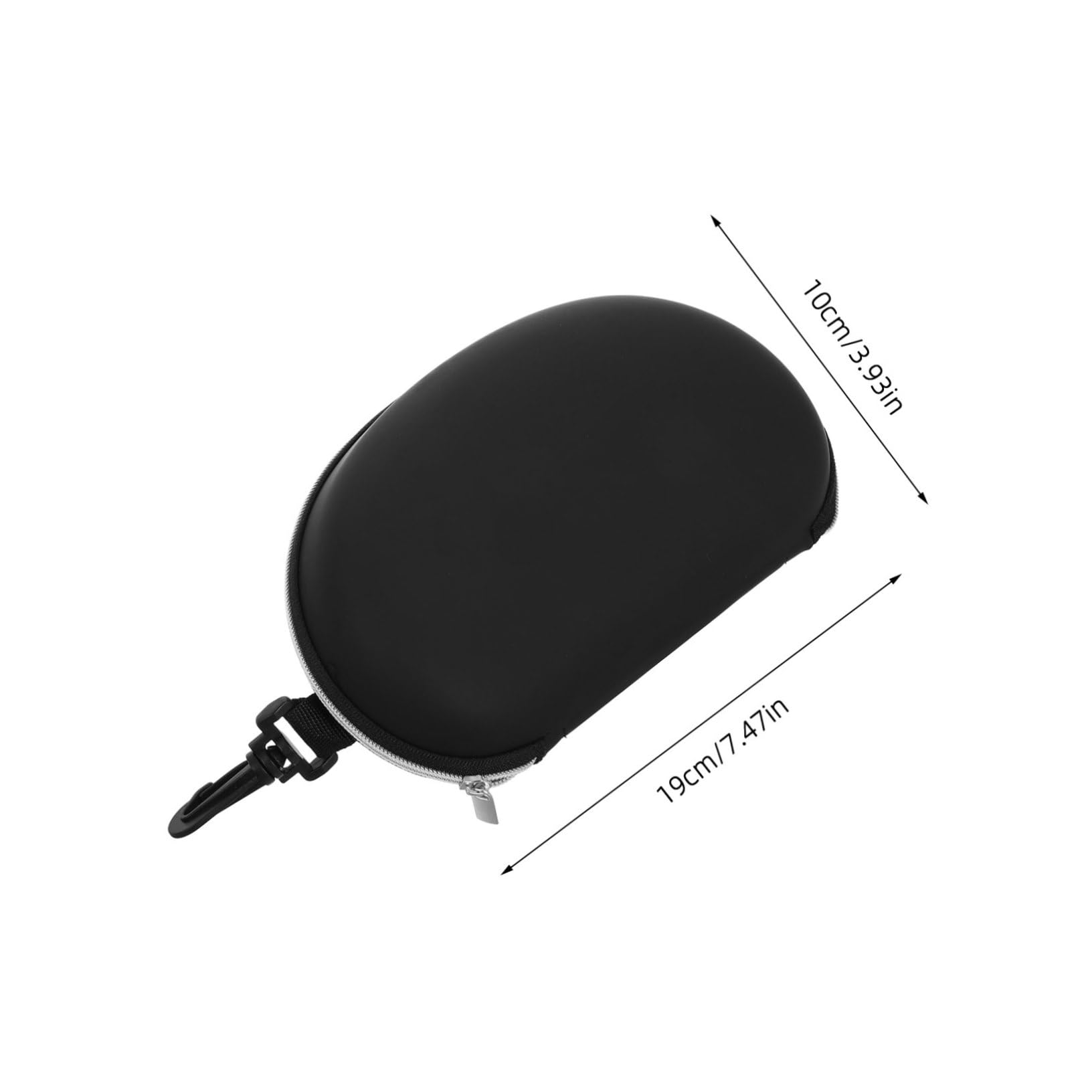 GOOHOCHY Sunglasses Zipper Case Durable Hard Shell Storage Box for Ski Goggles Windproof Glasses and Sunglasses Compact and Portable