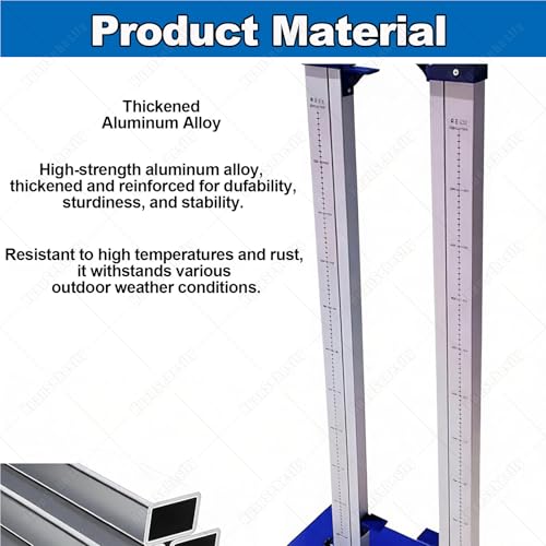 image for HuanSebesity Aluminum Track & Field High Jump Measuring Standard,1 Pai