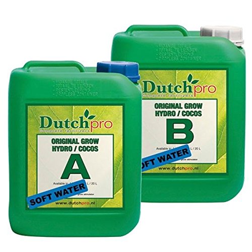 GREENLIGHT GUYSdutch pro original grow hydro/coco a+b 5 litre soft water