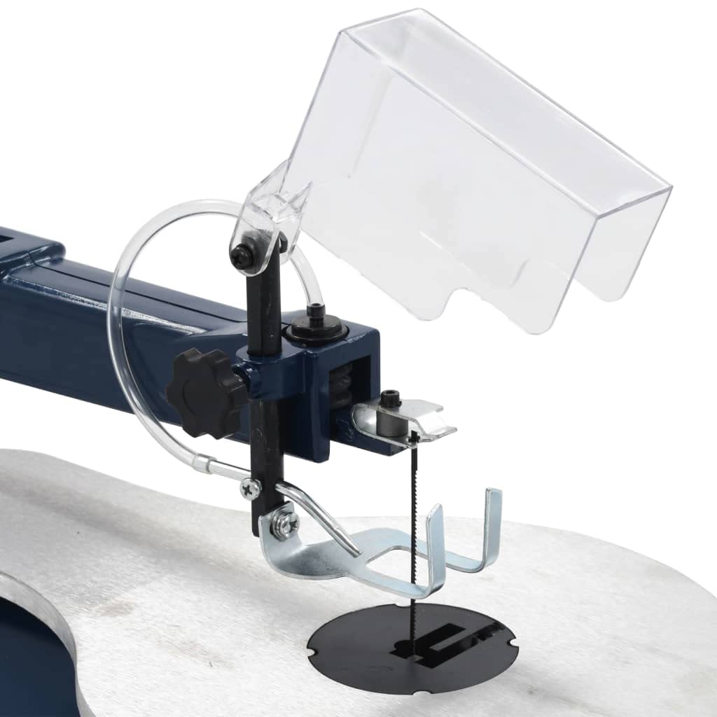 Sega Elettrica A Scorrimento VidaXL - 125W Con Piano Inclinabile E 60 Lame - Per Legno E Metallo - Foto 12