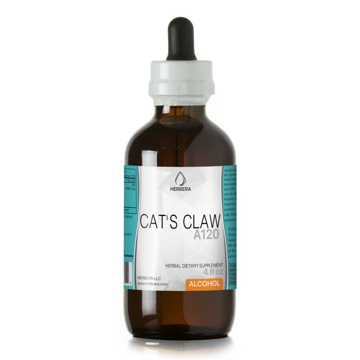 Buy Cat's Claw A120 Alcohol al Extract Tincture, SuperConcentrated Cat