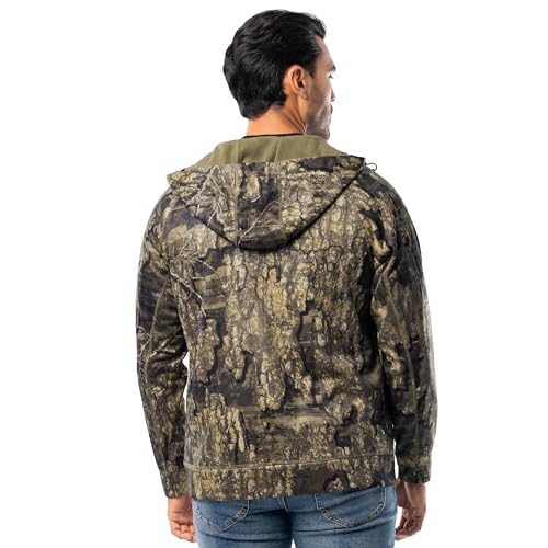 Realtree Men's Performance Bonded Fleece Zip Hoodie2