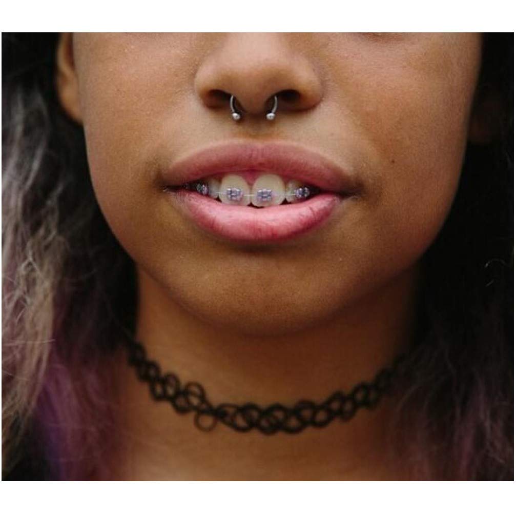 EaSygnal Septum Nose Ring Horseshoe Stainless Steel Faux Fake