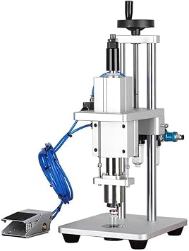 Pneumatic flip-top Vial Sealing Machine, Handheld Vial Capping Tool, Pneumatic Glass Vial Sealing Machine, Aluminum-Plastic Bottle Capping Machine 13mm