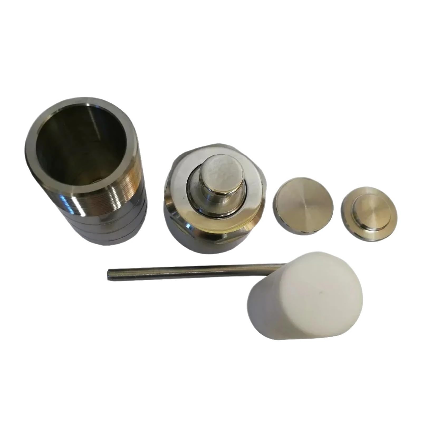 Reactor de síntesis hidrotermal, Reactor de Autoclave síntesis hidrotermal Revestido PTFE, 25 ml, 3Mpa, Tanque digestión Alta presión, Reactor Laboratorio