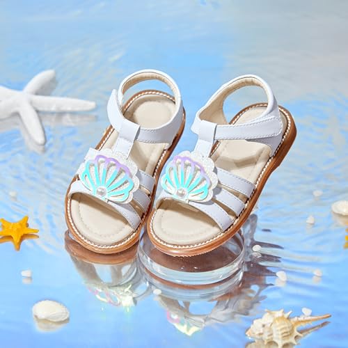 Image of Kiderence Toddler Girls Sandals Little Girls Kids Summer Shoes Toddler Sandals