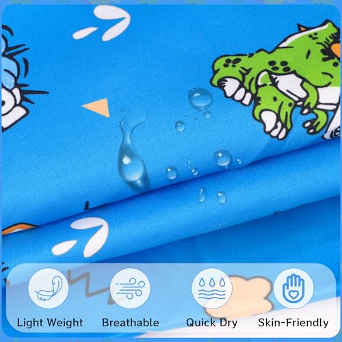 Image of Boys Swim Trunks Toddler Swim Shorts Boys Bathing Suit Kids Swimsuit-Quick Dry,for 3-12 Years
