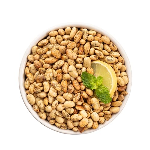 Image of Kravings Roasted Soyabean Protein Snack | 76g Natural Protein per Pack | Roasted Not Fried | Crunchy, Tasty & Delicious | Healthy Protein Rich Snack | Nimbu Pudina Flavour (Pack of 2, 200g Each) | 76g Natural Protein per Pack | Roasted Not Fried | Crunchy & Delicious | Healthy Protein Rich Snack | Nimbu Pudina Flavour