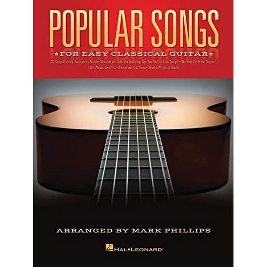 Popular Songs For Easy Classical Guitar