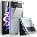 Produktbild WEYNRBOX für Samsung Galaxy Z Flip 3 5G Dünn Hülle,Slim Transparent TPU Silikon Case Cover,Starke Fallschutz Stoßfest Schutzhülle Anti-Scratch Handyhülle für Samsung Galaxy Z Flip 3 -Transparent