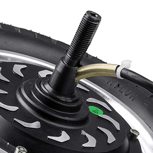 10inch 350W Electric Wheel Hub Motor 24V 36V 48V Brushless Hub Motor, Power Motor Wheel & Tire Electric Motor Skateboard Kit Replacement Part for Motorcycle Electric Scooter Vehicle (10inch 48V 350W)