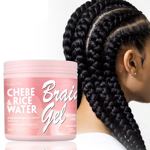JasCherry 485 g Dreadlock Brillo & Hidratante Gel para el Cabello Set – Larga duración brillo natural para rastas, trenzas – Ideal para todo tipo de cabello