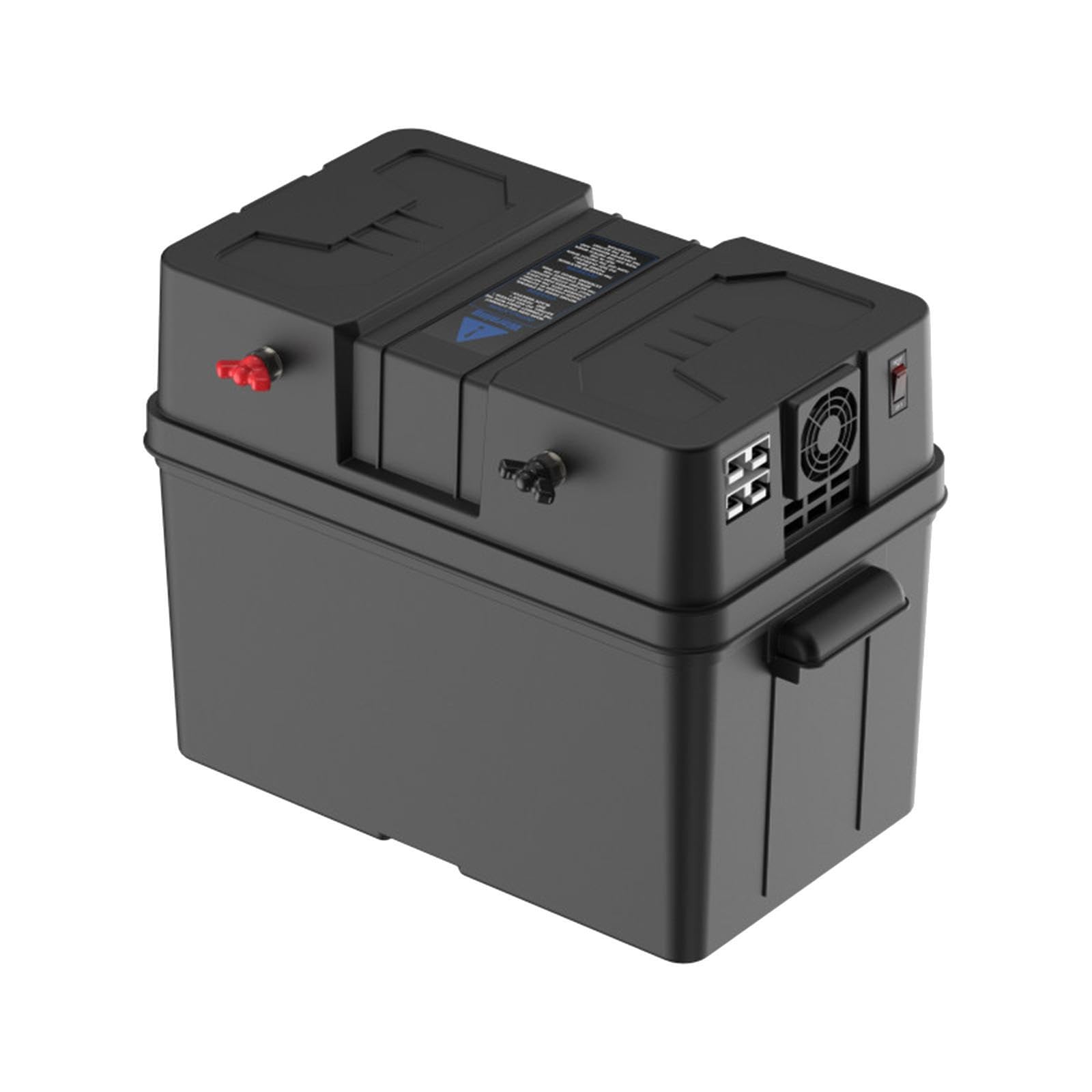 Scatola per batteria portatile durevole, centro di alimentazione | multifunzionale, efficiente Per sistema di accumulo di energia per camper, vassoi per attrezzature da esterno, scatola per