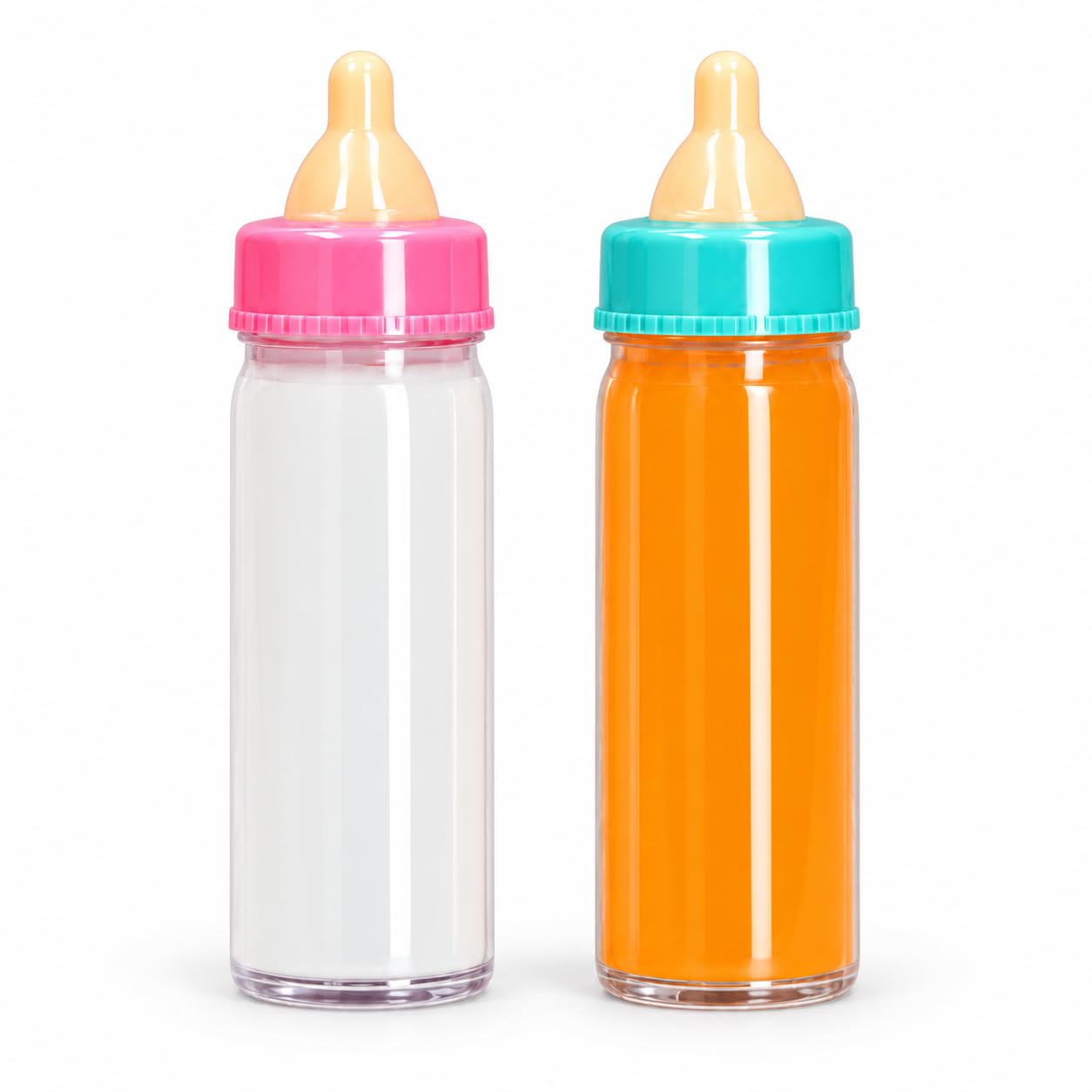 Milk Bottle Pretend Play Baby Doll Magic Feeding Bottles Milk Juice Bottles-My1st Magic Bottles