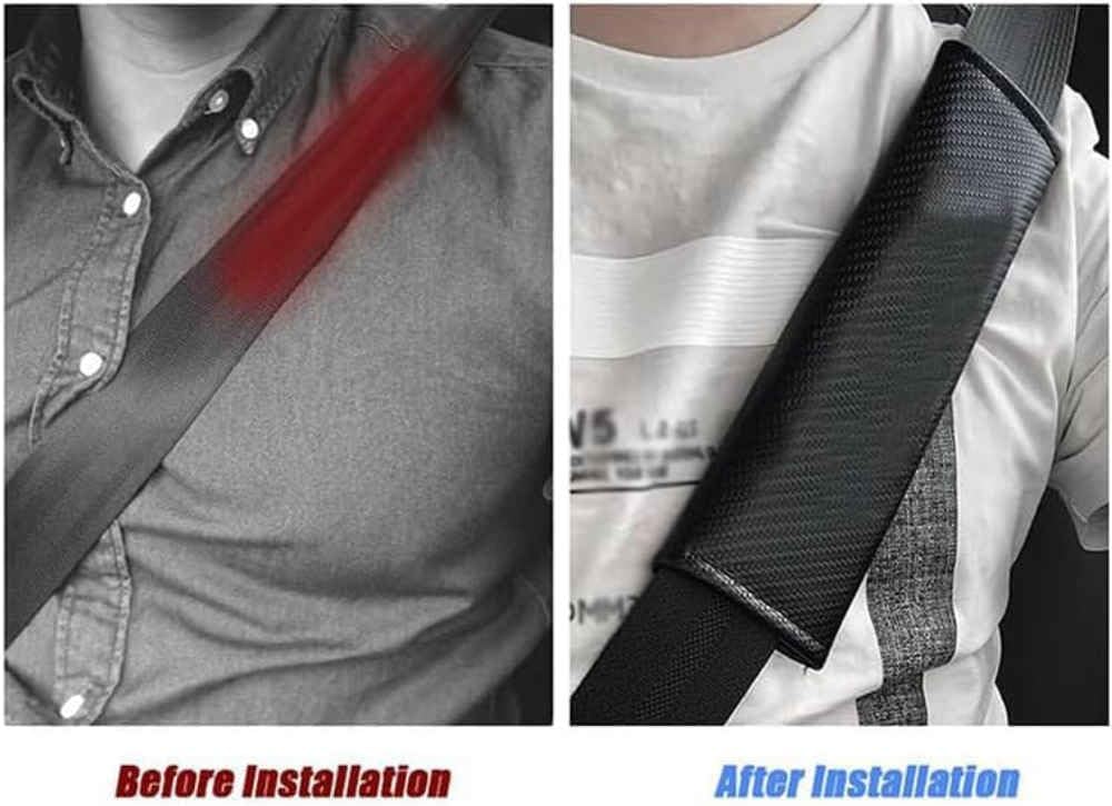 2 Pcs Car Seat Belt Pad Covers for Smart #1 2023-, Seatbelt Protector Soft Comfort Seat Belt Shoulder Strap Covers Harness Pads