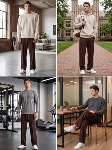 Image of GRECIILOOKS Men's Lycra Cargo Track Pants - Loose Fit Joggers for Men | Korean Style Travel & Lounge Wear with Pockets (Available in Plus Size)