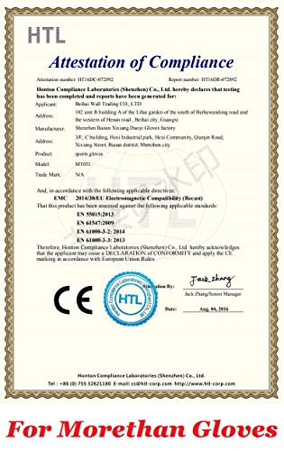 Morethan Guanti da Bicicletta per Bambini Ragazzo