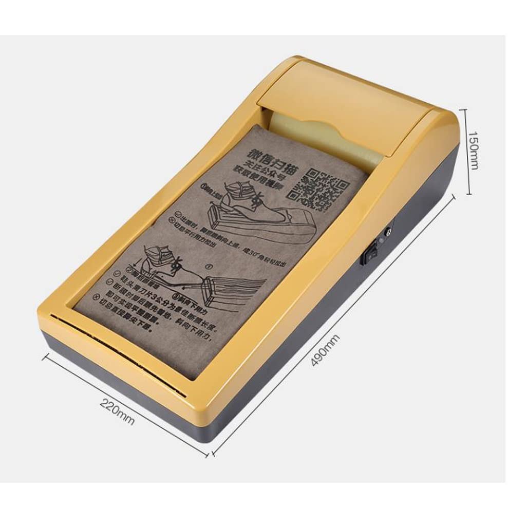 Automatyczna Maszyna Do Produkcji Ochraniaczy Na Buty, Maszyna Do Produkcji Folii Do Butów, Inteligentna Maszyna Do Produkcji Ochraniaczy Na Buty, Złota - 600 Szt.,Gold-600 pcs