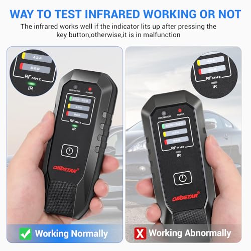Image of RT100 IR Infrared Frequency Tester - 300-320MHz /433MHz /868MHz Signal Detection