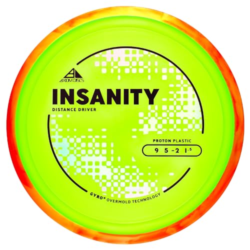 Axiom Discs Proton Insanity Disc Golf Distance Driver (170-175g / Colors May Vary)