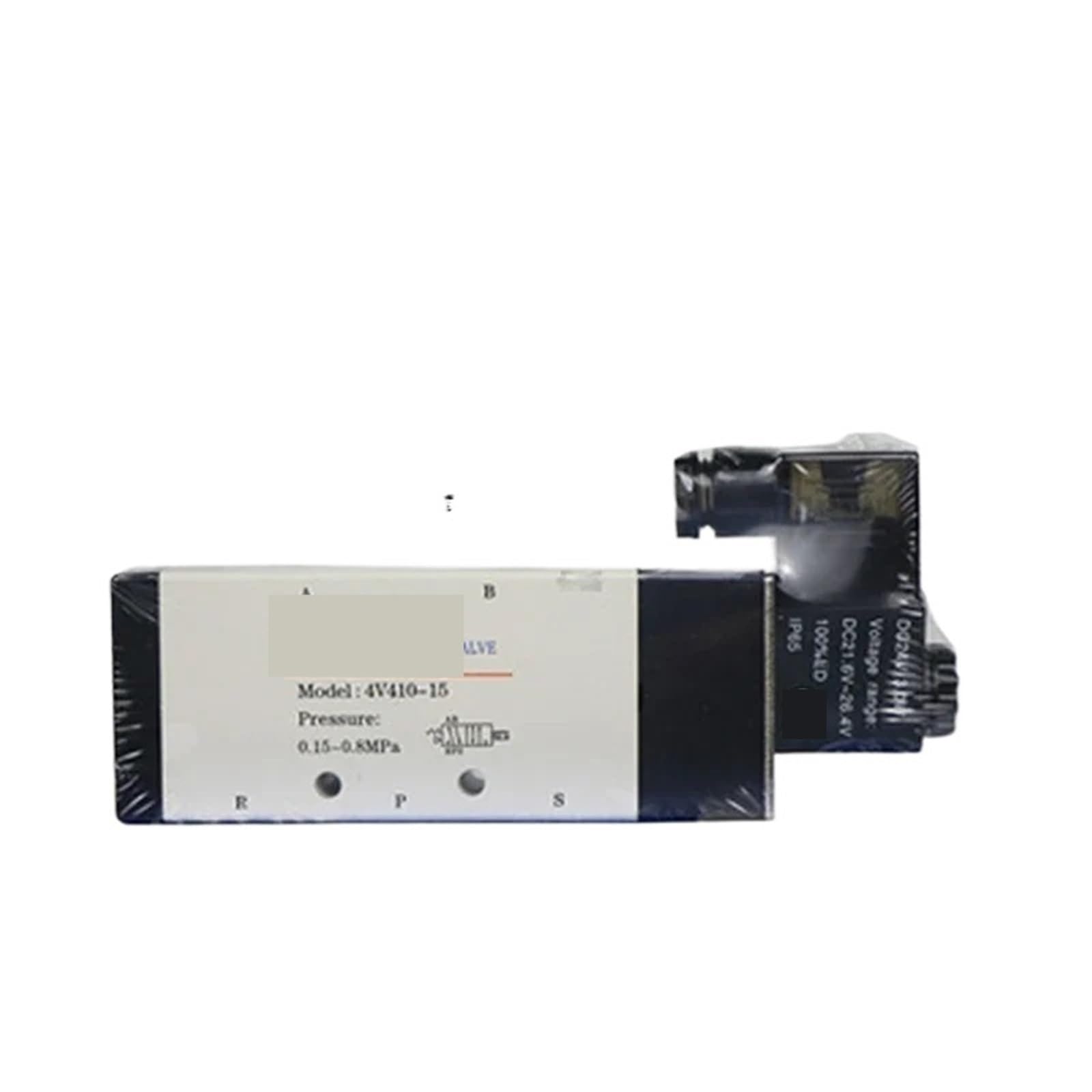 Uyqukggpsn 4V410-15 Dc24 1Pcs 4V210-08 24V Solenoid Valve Electronmagnetic 4V210-08-10 24Dc 4V410-15 4V110-06 Ac220 Dc12 Ac24(4V410-15 Dc24)
