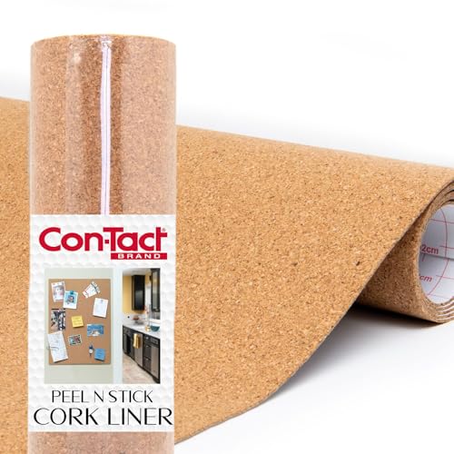 Con-Tact Brand Cork Roll, Self-Adhesive, 12