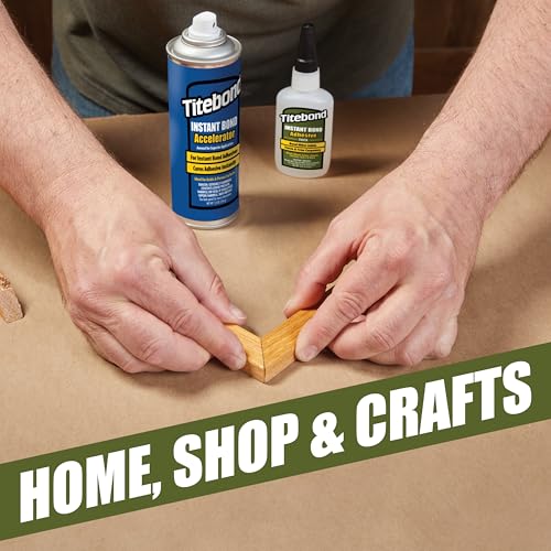 Titebond 622/1 dickflüssiger Sekunden-Kleber für die Holzbearbeitung, 57 g