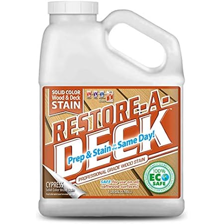 Restore-A-Deck Solid Color Stain for Decks & Exterior Wood (1 Gallon ...