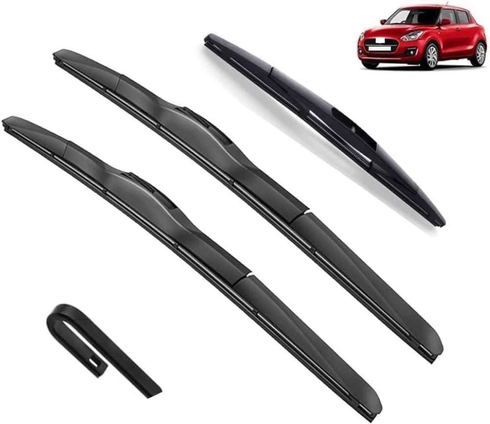 DZTYNKO Car Windscreen Wiper Blades Set for Suzuki Swift 3rd A2L 2017-2022, Front Window Wipers for Clear Visibility, Replacement Wiper Blades