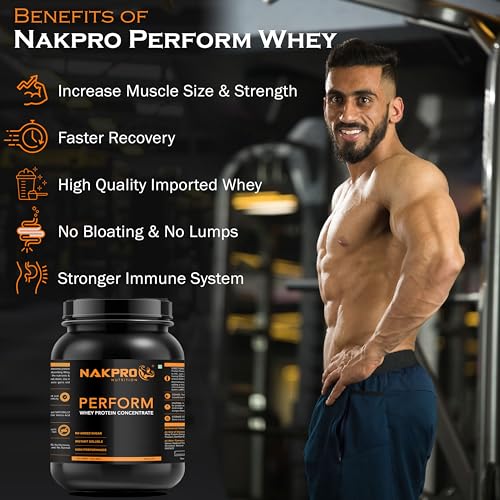NAKPRO Perform Whey Protein 1kg Chocolate - Image 8