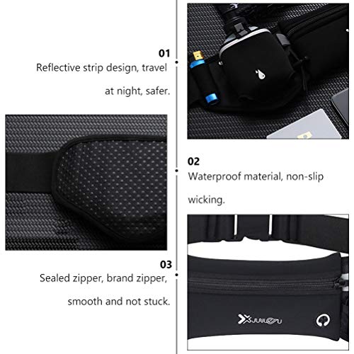 TENDYCOCO Bolsa de cintura 1 unidade para esportes ao ar livre multifuncional de fitness mini bolsa